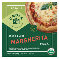 Organic Stone-Baked Margherita Pizza