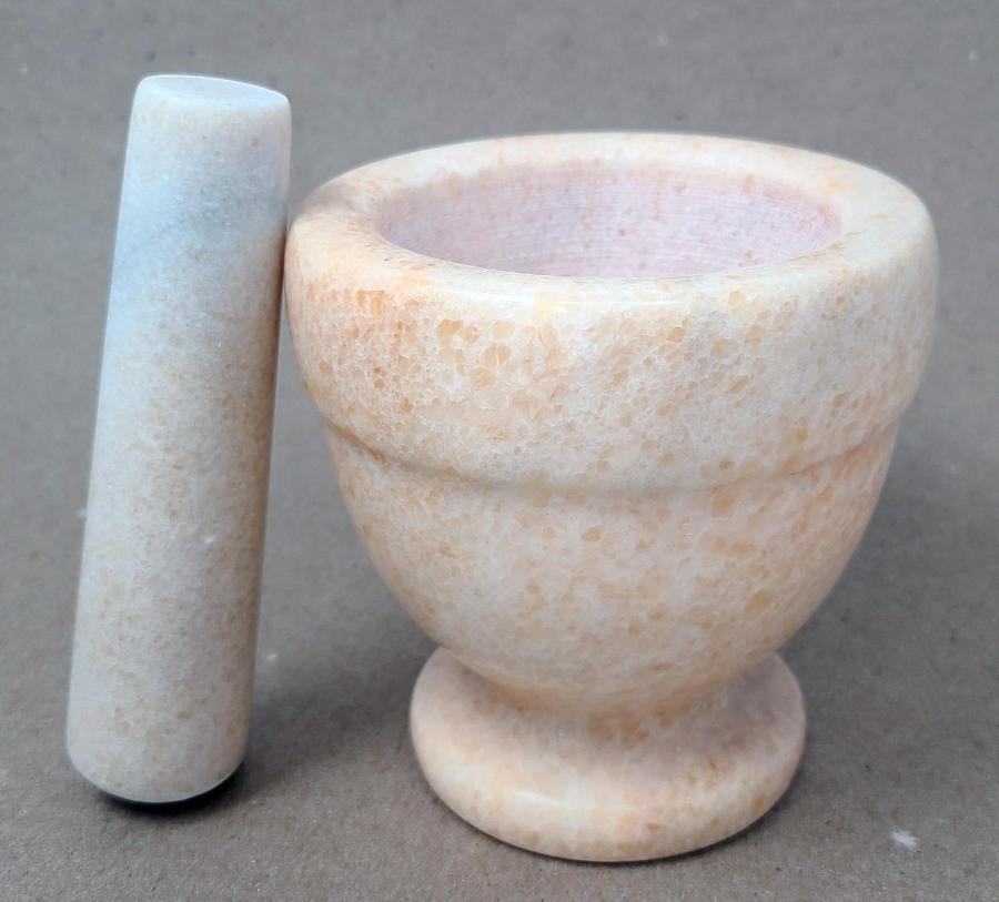 Sunset Jade Mortar & Pestle
