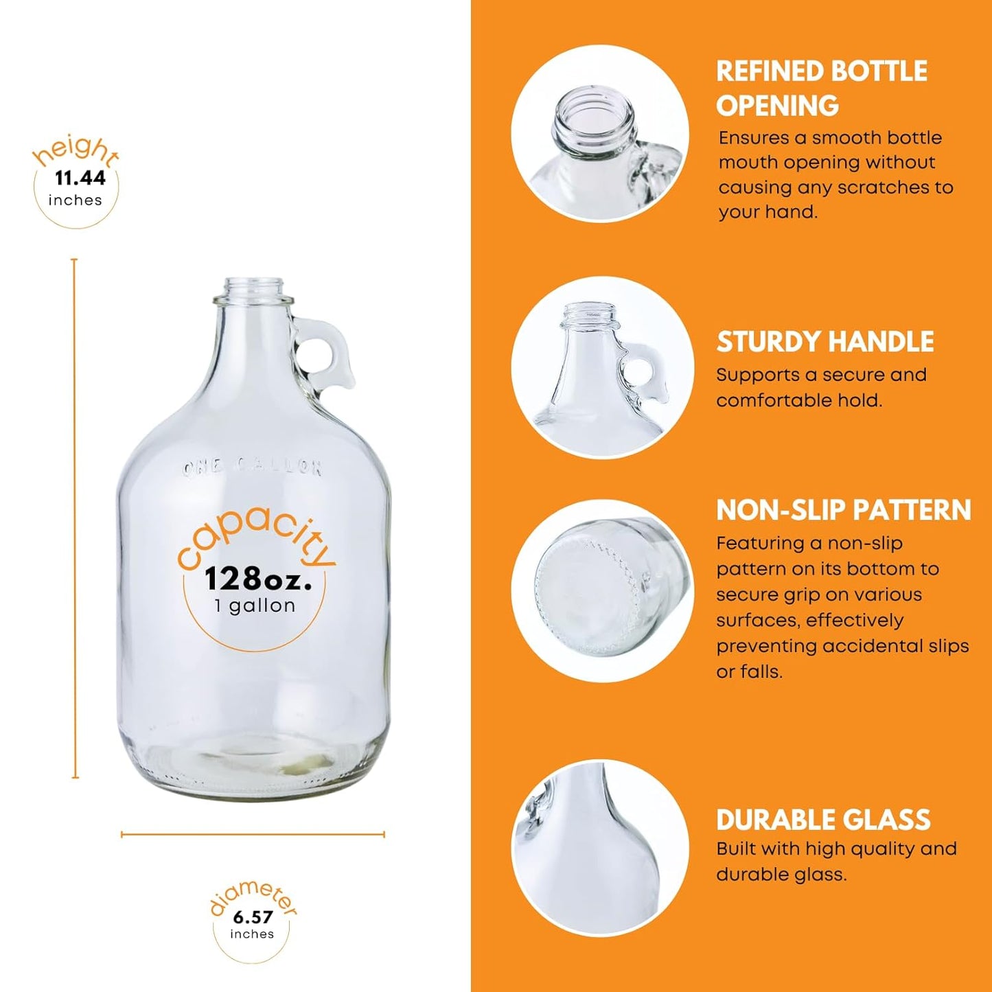 Gallon Glass Growler