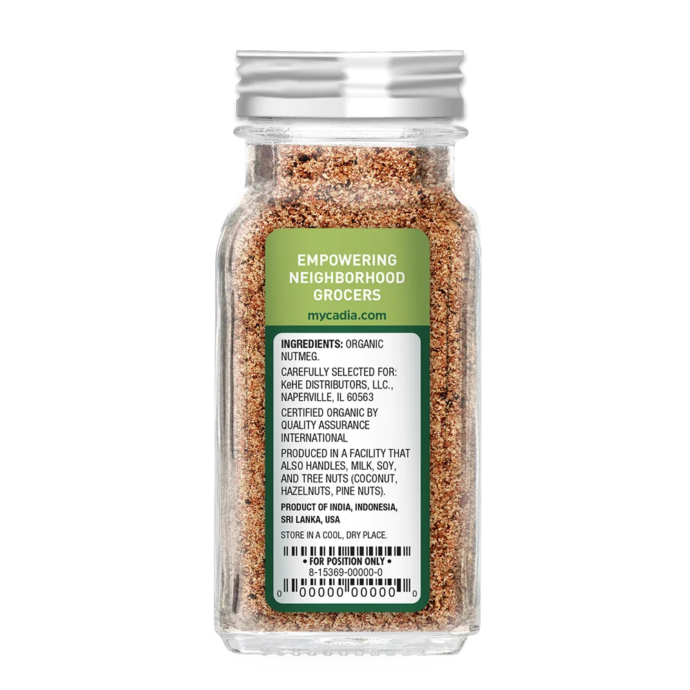 Nutmeg Ground Org - 1.8 OZ
