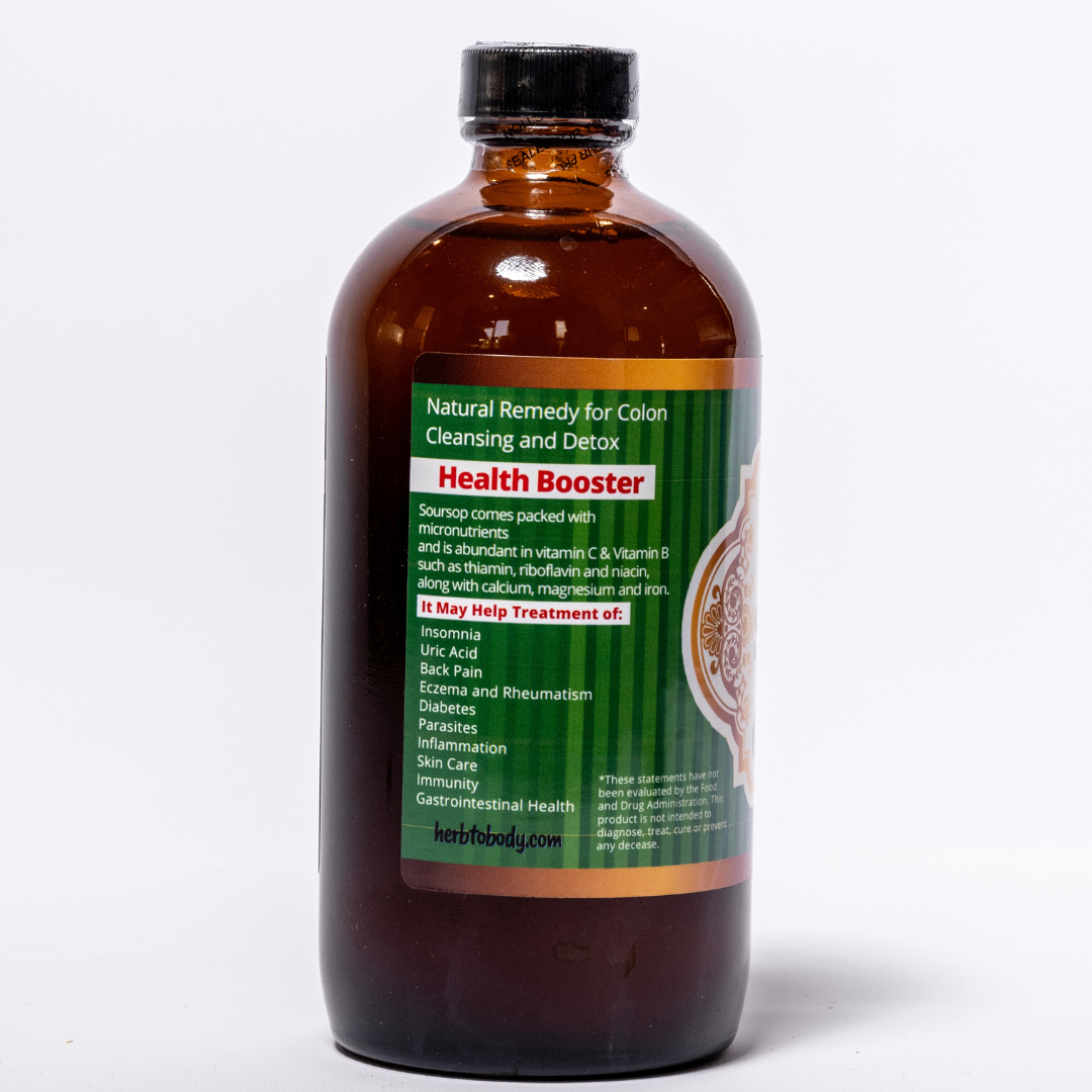 Soursop Living Bitter Oral Supplement 16oz