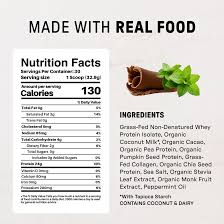 Mint Chocolate Whey Protein Powder