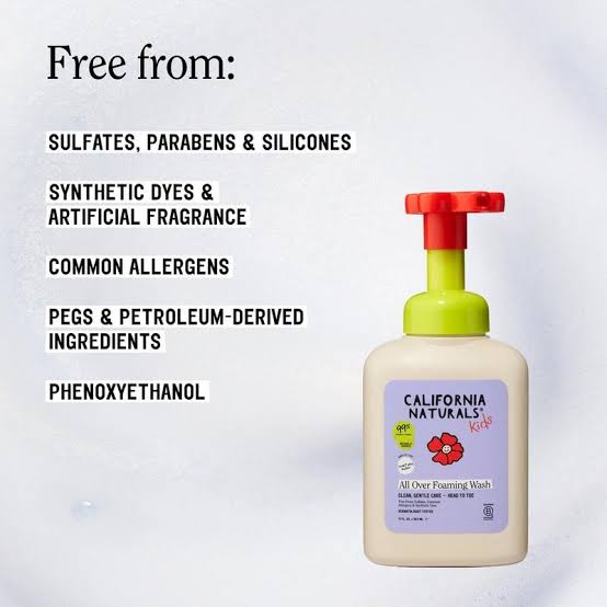 California Naturals Kids All Over Foaming Wash