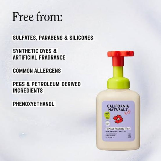 California Naturals Kids All Over Foaming Wash