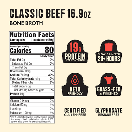 Kettle and Fire Beef Bone Broth