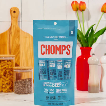 Sea Salt Beef Sticks 8 Pack