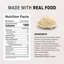 French Vanilla Protein Powder Packet