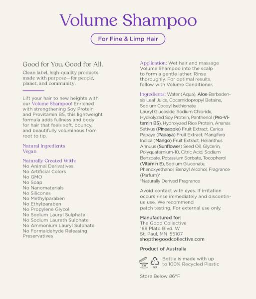 Volume Shampoo