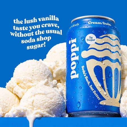 Cream Prebiotic Soda