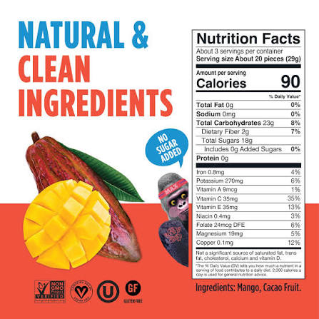 Cacao Mango Superfruit Gummies