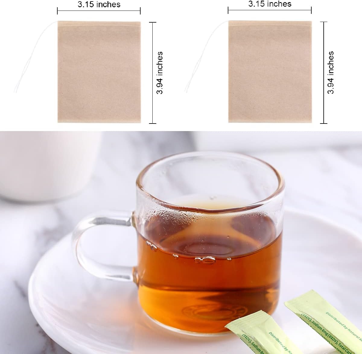 Empty Tea Bag (Large)
