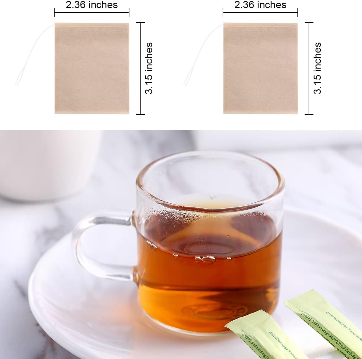 Empty Tea Bag (Medium)