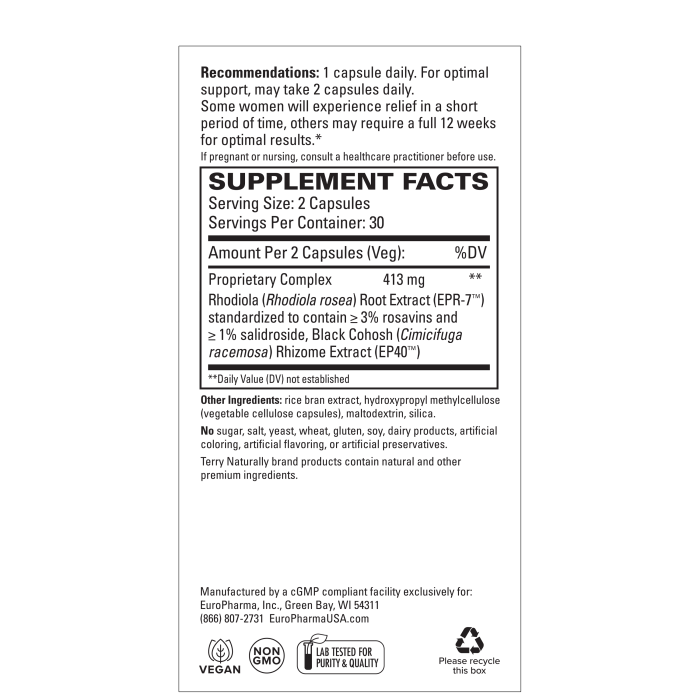 Menopause Relief* PLUS