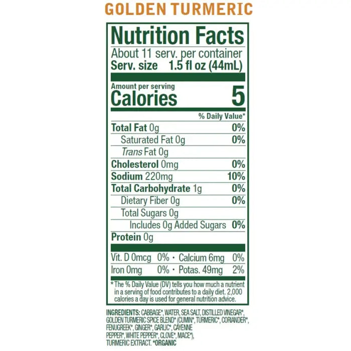 Gut Shots, Golden Turmeric