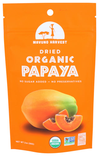 Papaya, Dried Fruit