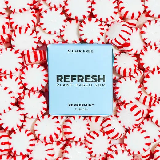 Peppermint Plant-Based Gum 12 pieces
