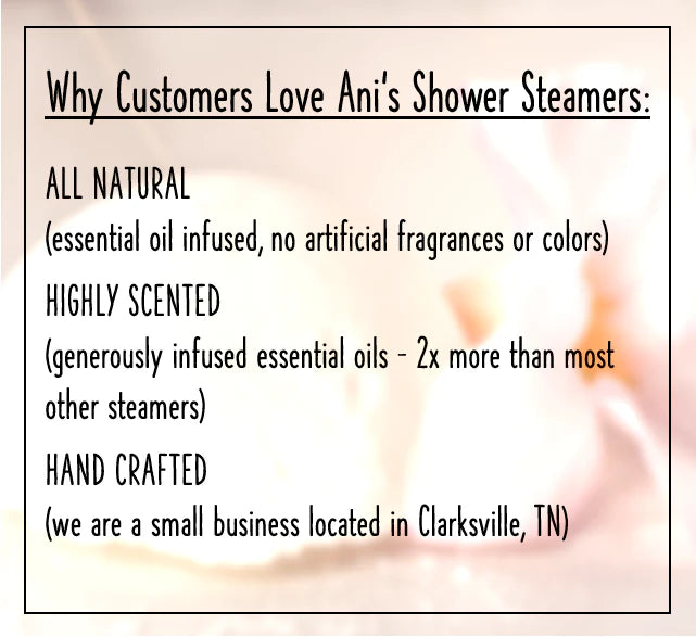 Happy Shower Steamer