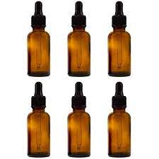 2 oz Amber Bottle; Dropper (6836344193180)