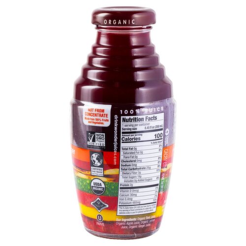 Organic Beet Lemon Ginger Juice