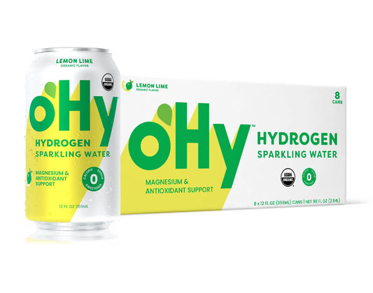 Lemon Lime Sparkling Hydrogen Water 8 Count