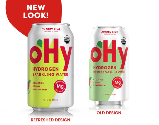 Cherry Lime Sparkling Hydrogen Water