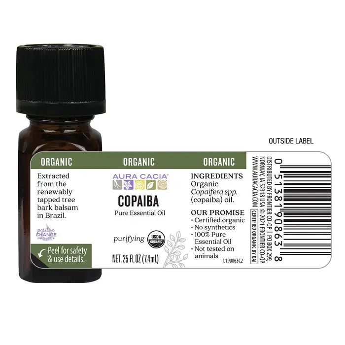 Copaiba Essential Oil, Organic