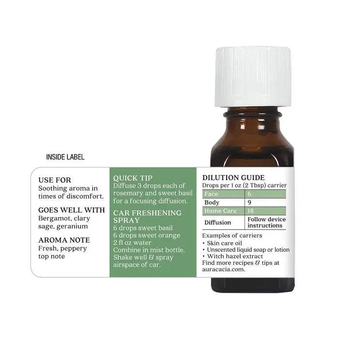 Sweet Basil Essential Oil