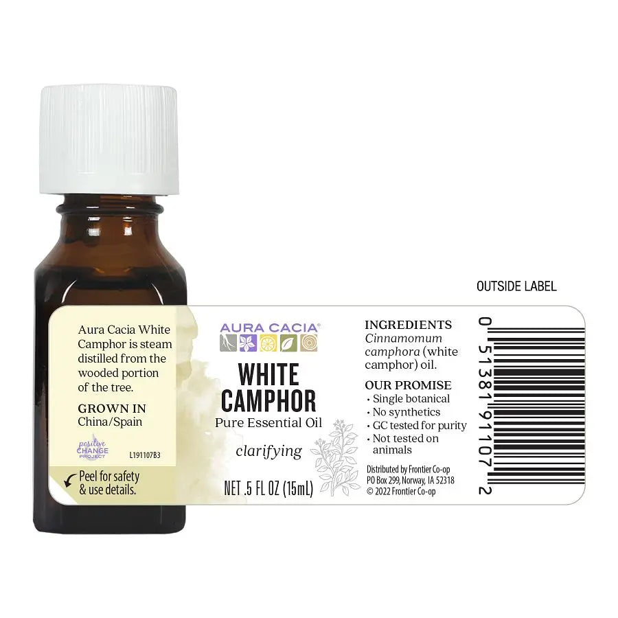 White Camphor Essential Oil