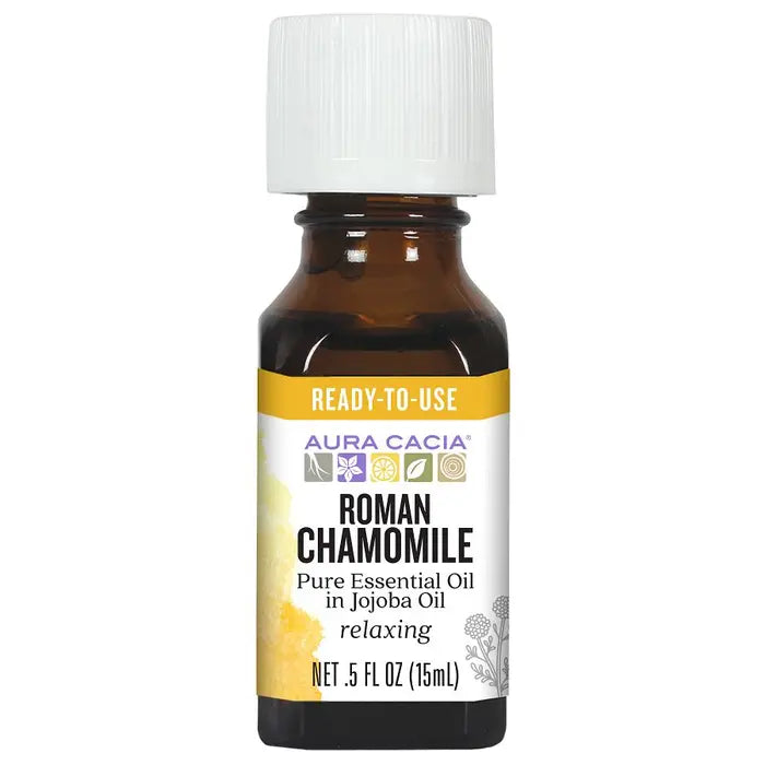 Roman Chamomile Essential Oil in Jojoba