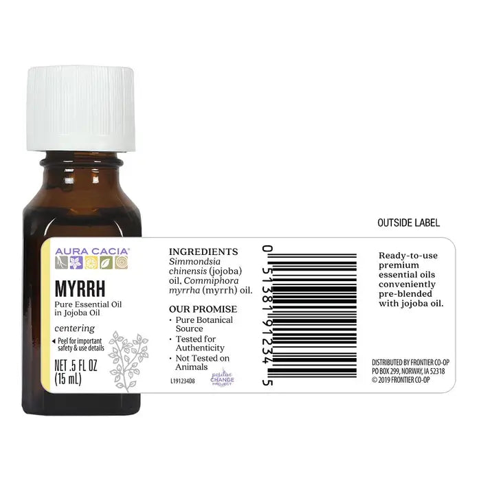 Myrrh Essential Oil in Jojoba