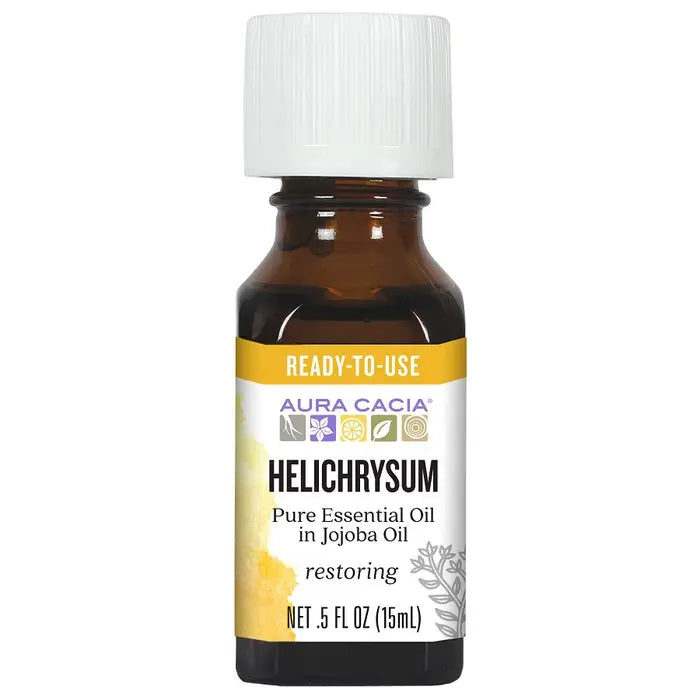 Helichrysum Essential Oil in Jojoba