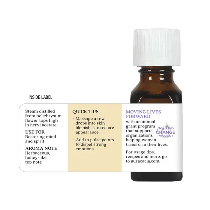 Helichrysum Essential Oil in Jojoba