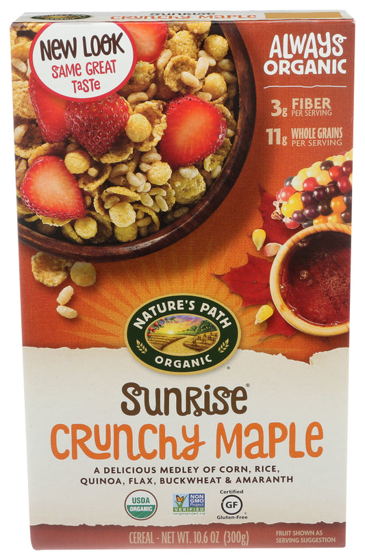 Cereal Organic Crunchy Maple 12ct