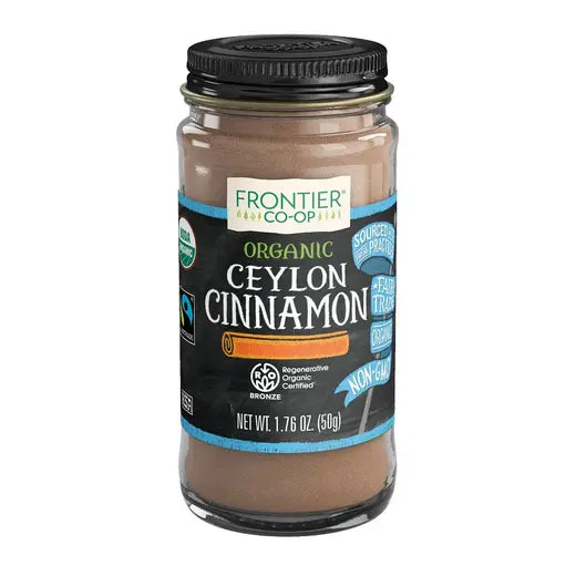 Ceylon Cinnamon, Ground, Organic 1.76 oz.