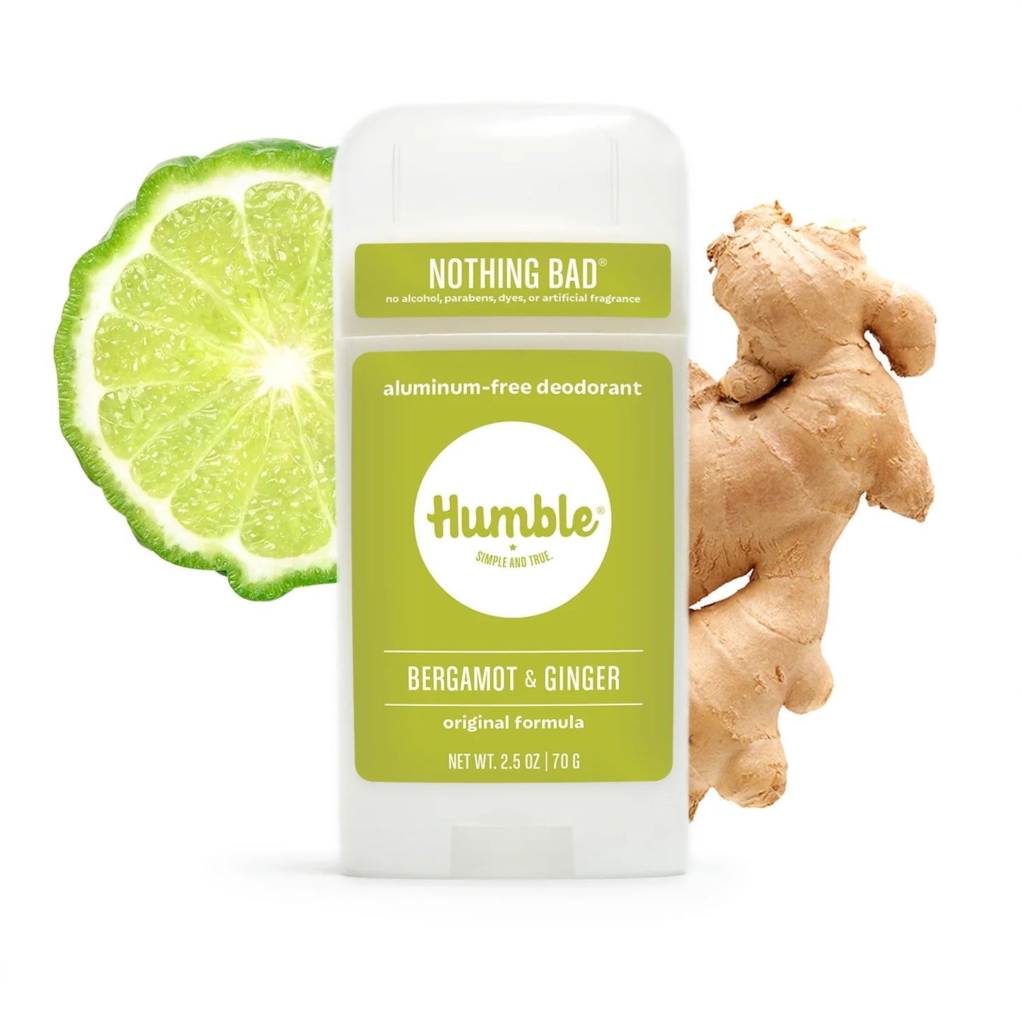Deodorant Bergamot Ginger - 2.5OZ