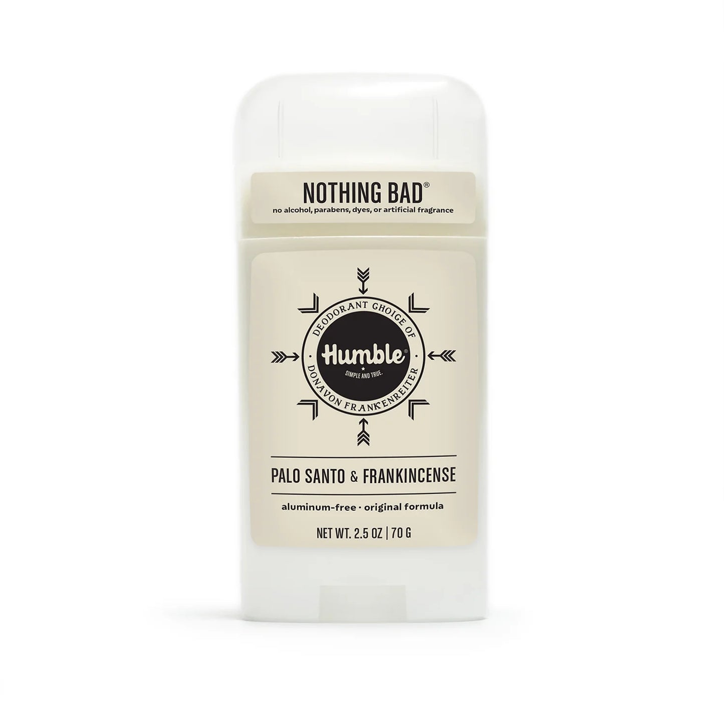 Deodorant Stick Palo Santo And Frankincense - 2.5OZ