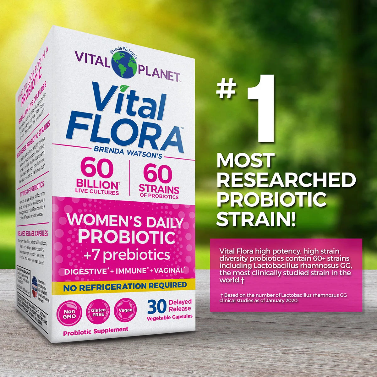 Vital Flora 60B, 60 Strain, Women’s, 30ct