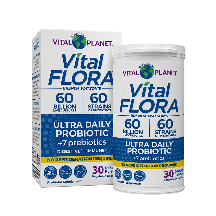 Vital Flora 60B, 60 Strain, Ultra Daily, 30ct