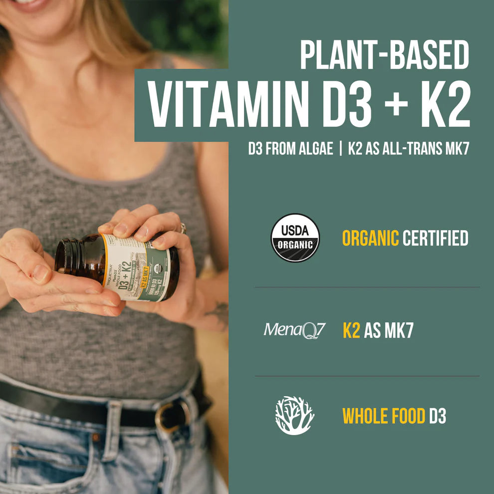 VITAMIN D3 K2 PLANT BASED