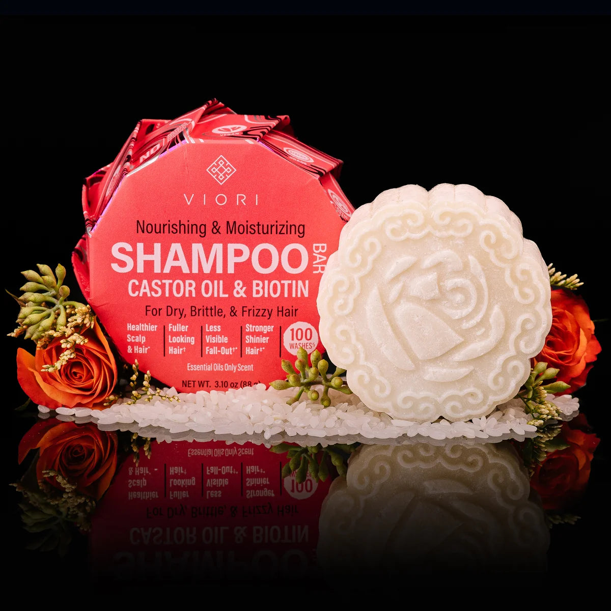 Castor Oil & Biotin Shampoo Bar