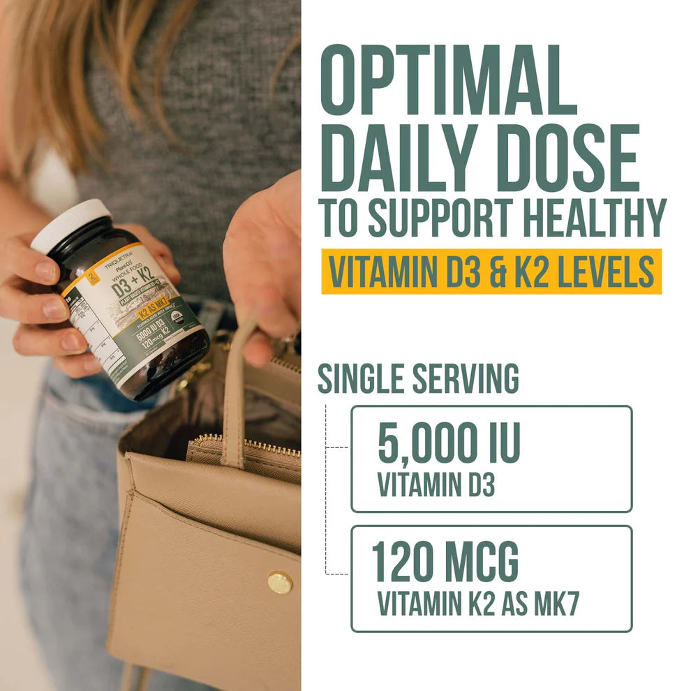 VITAMIN D3 K2 PLANT BASED