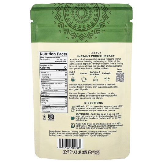 COFFEE INSTANT HERBAL FRENCH ROAST