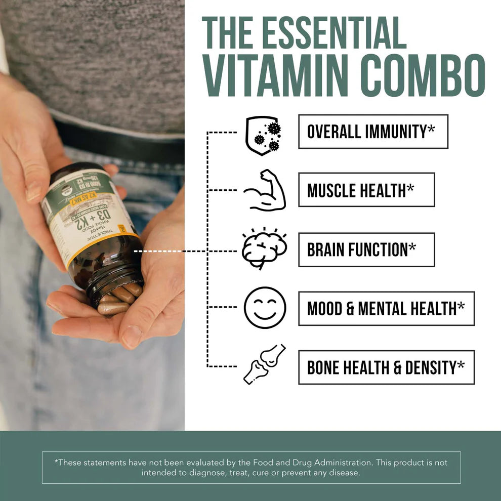VITAMIN D3 K2 PLANT BASED