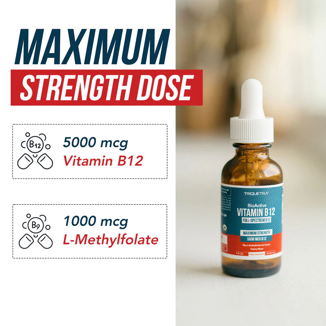 VITAMIN B12 5000MCG