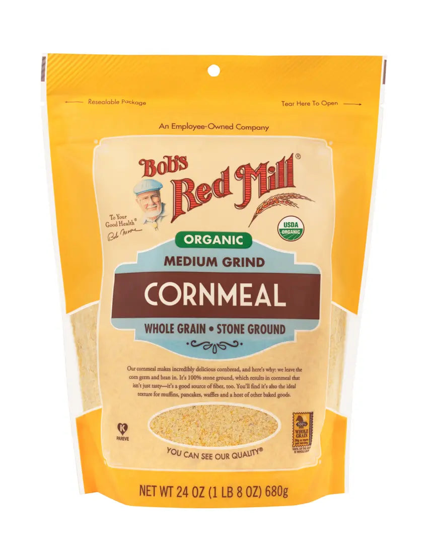 Organic Medium Grind Cornmeal