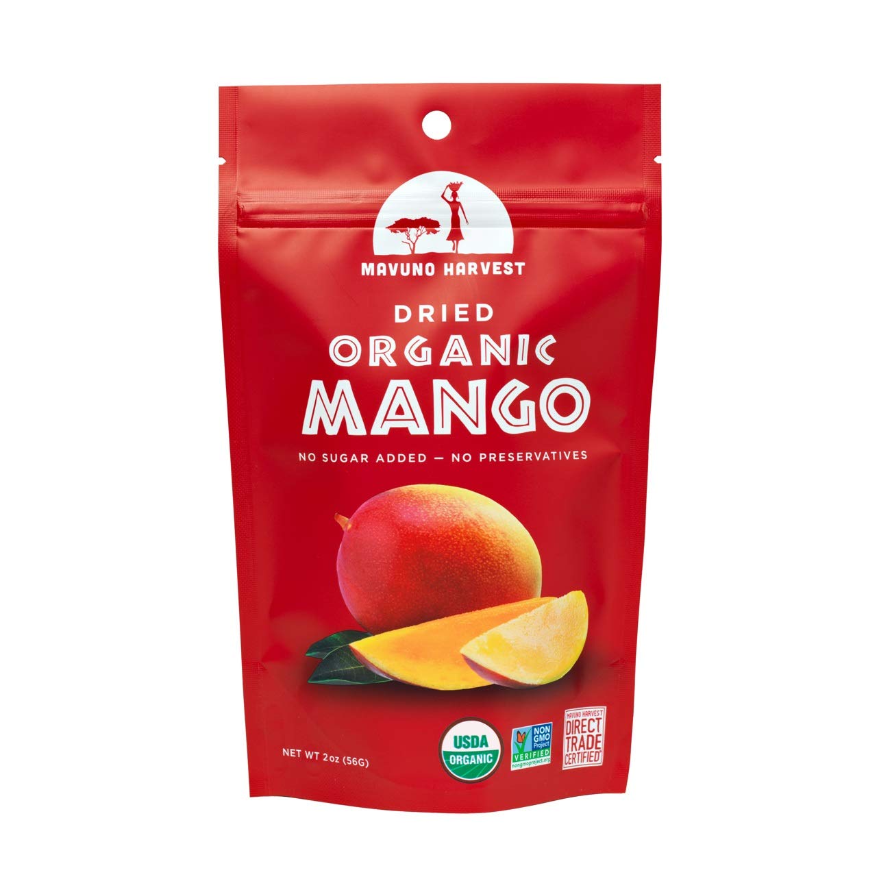 Fruit Dried Mango Org - 2OZ