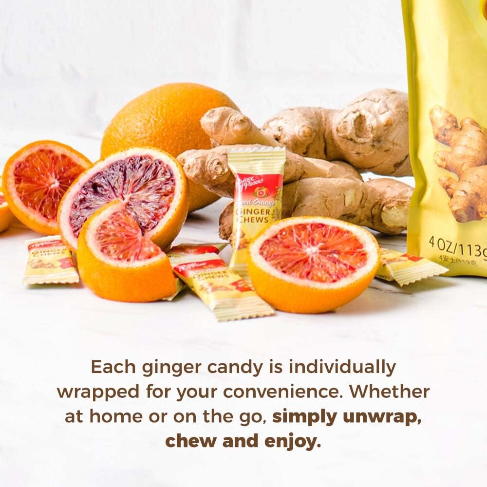 Ginger Chews, Orange