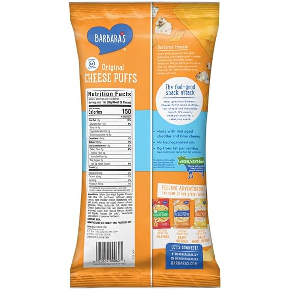 Cheese Puff Original - 7OZ