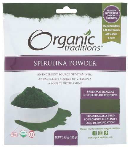 Organic Spirulina Powder - 5.3OZ