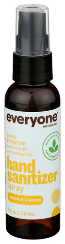 Hand sanitizer coconut lemon